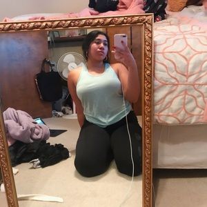 Turquoise tank top